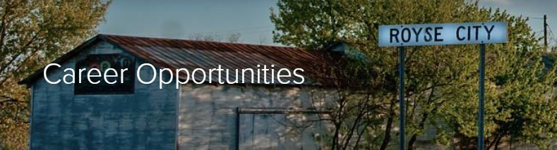 Career Opportunities Royse City